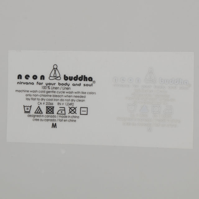 Heat transfer printing label QD-HTPL-0006