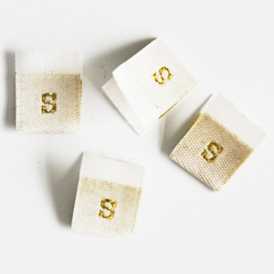 Size label woven label QD-WL-0034